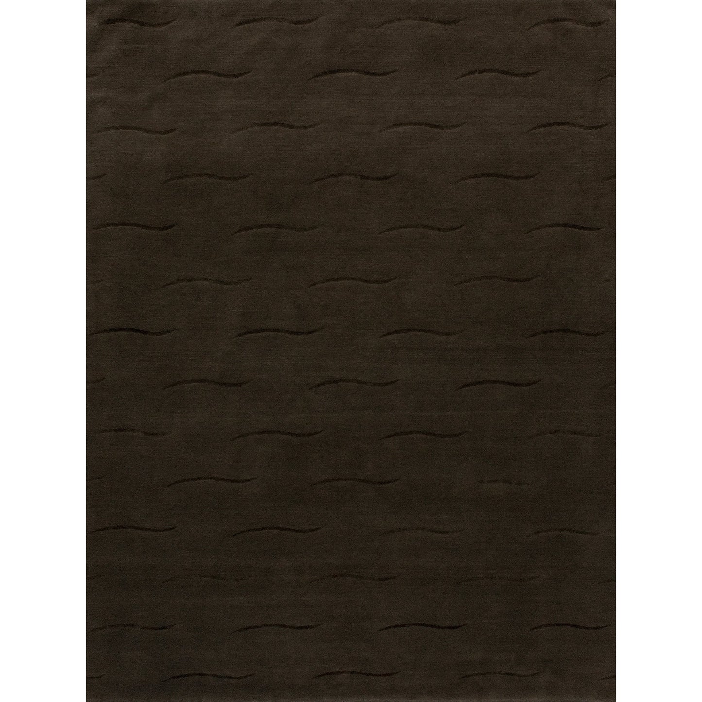 TIBETAN WOOL / SILK NVLOO NOVELL LOOM CHOCOLATE