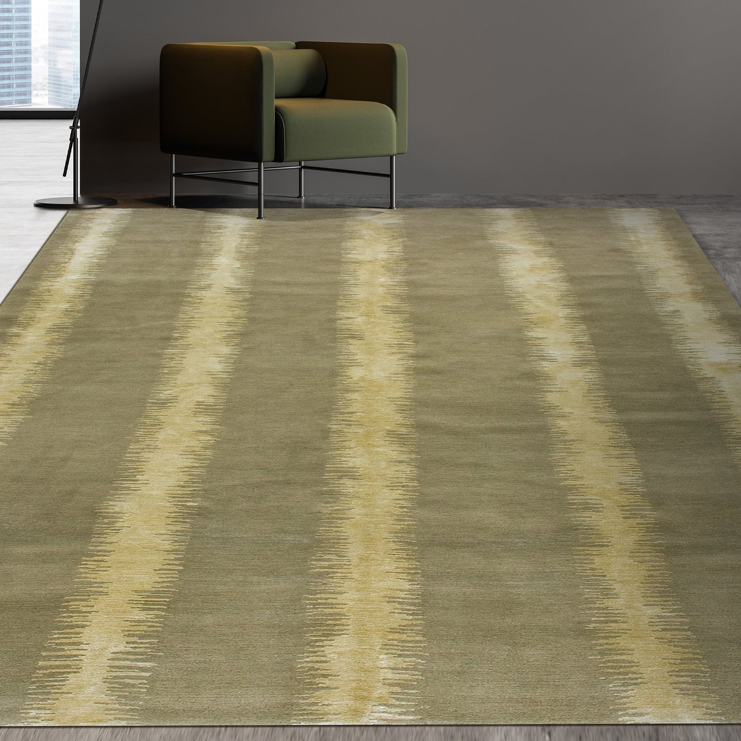 TIBETAN WOOL / SILK NVMEE NIOVELL MEETINGS IVORY