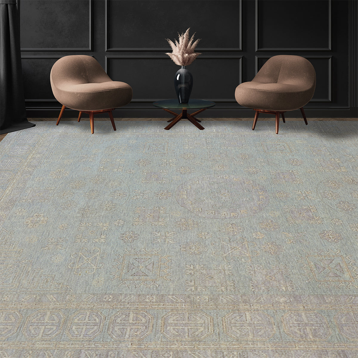 TURKESTAN KUMUL SAGE GREEN / GREY
