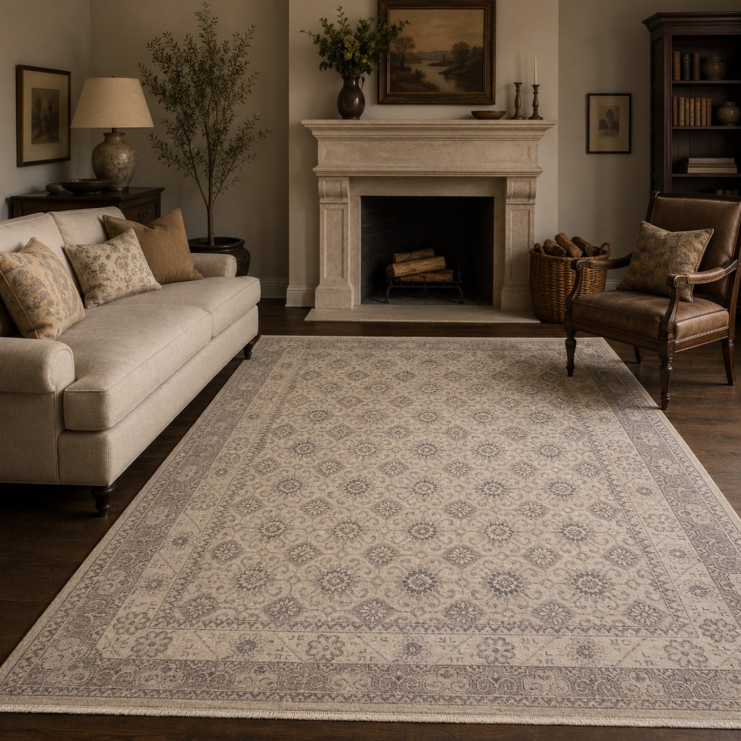 TURKESTAN TANG SLATE / LIGHT GREY