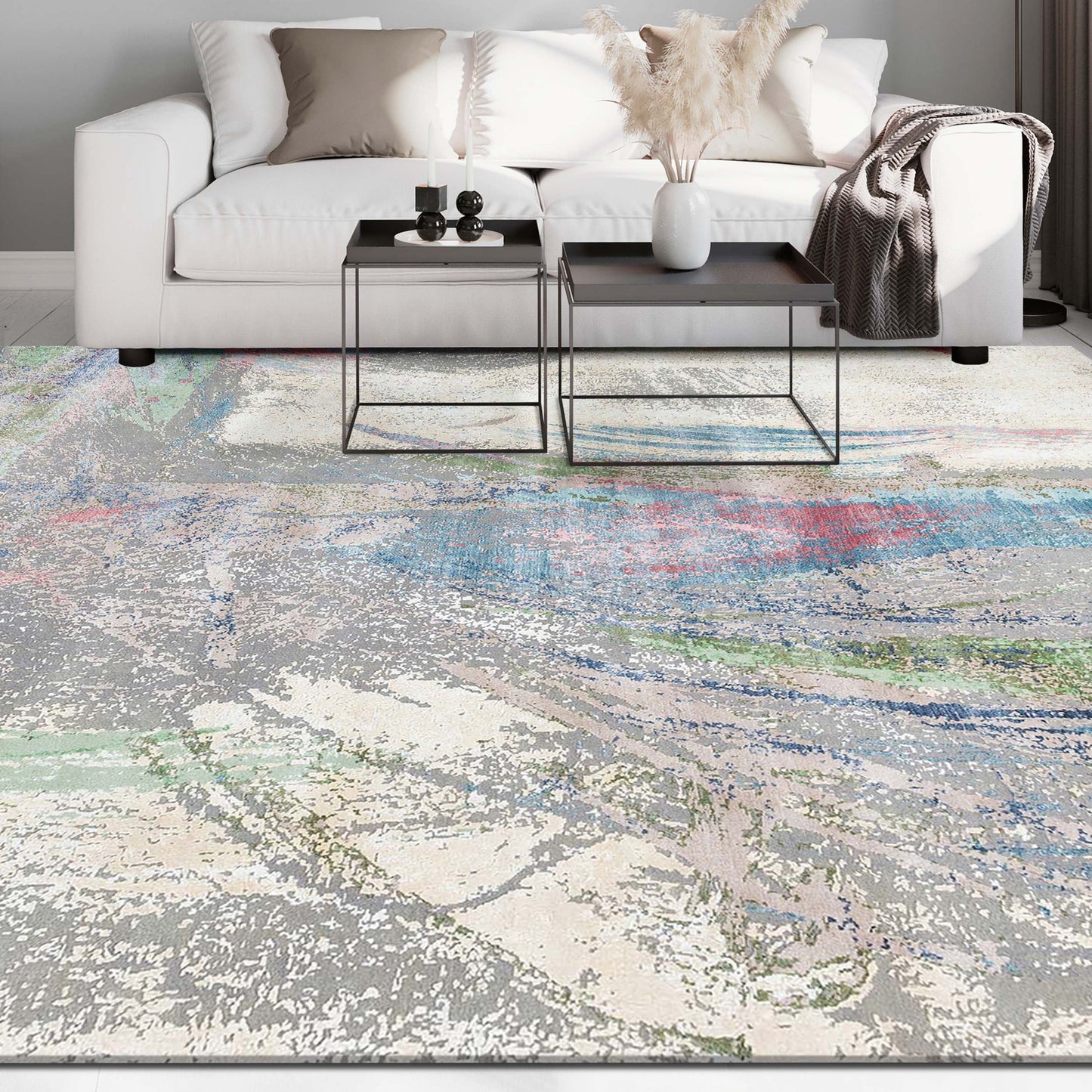 HIMALAYAN ART WINDSOM 1056C MULTI / GREY