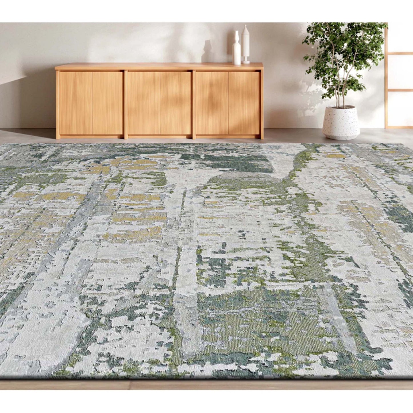 HIMALAYAN ART WINDSOM 142RU IVORY / GREEN