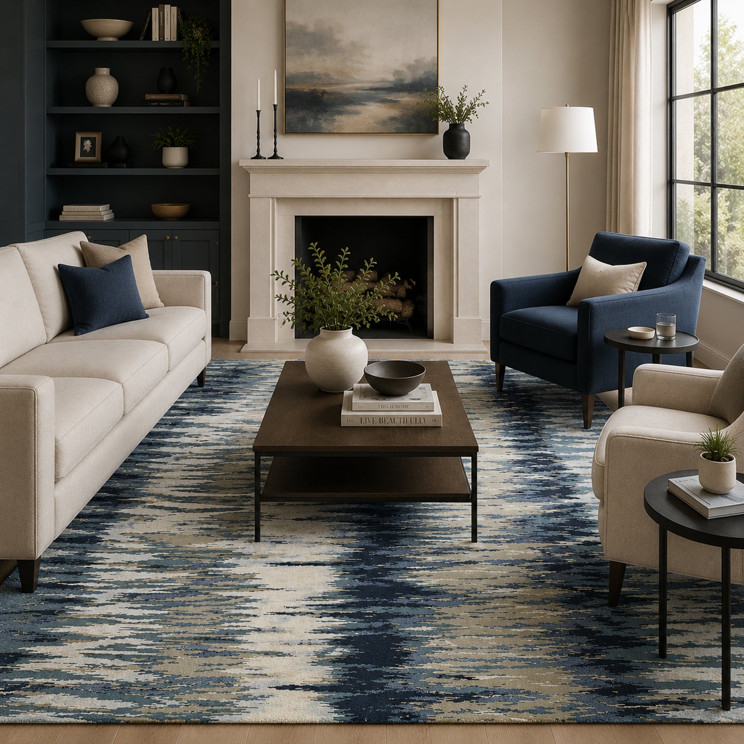 HIMALAYAN ART WINDSOM 15804 COBALT BLUE