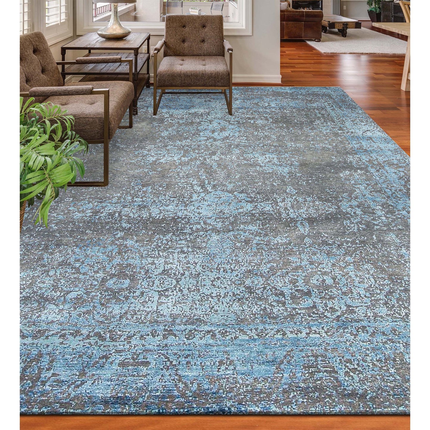 HIMALAYAN ART WINDSOM 201BK GREY / BLUE
