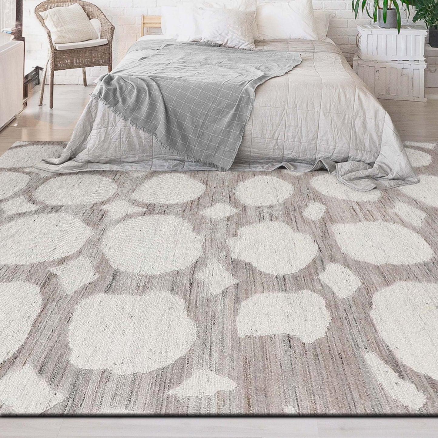 HIMALAYAN ART WINDSOM 305OP WHITE / TAUPE
