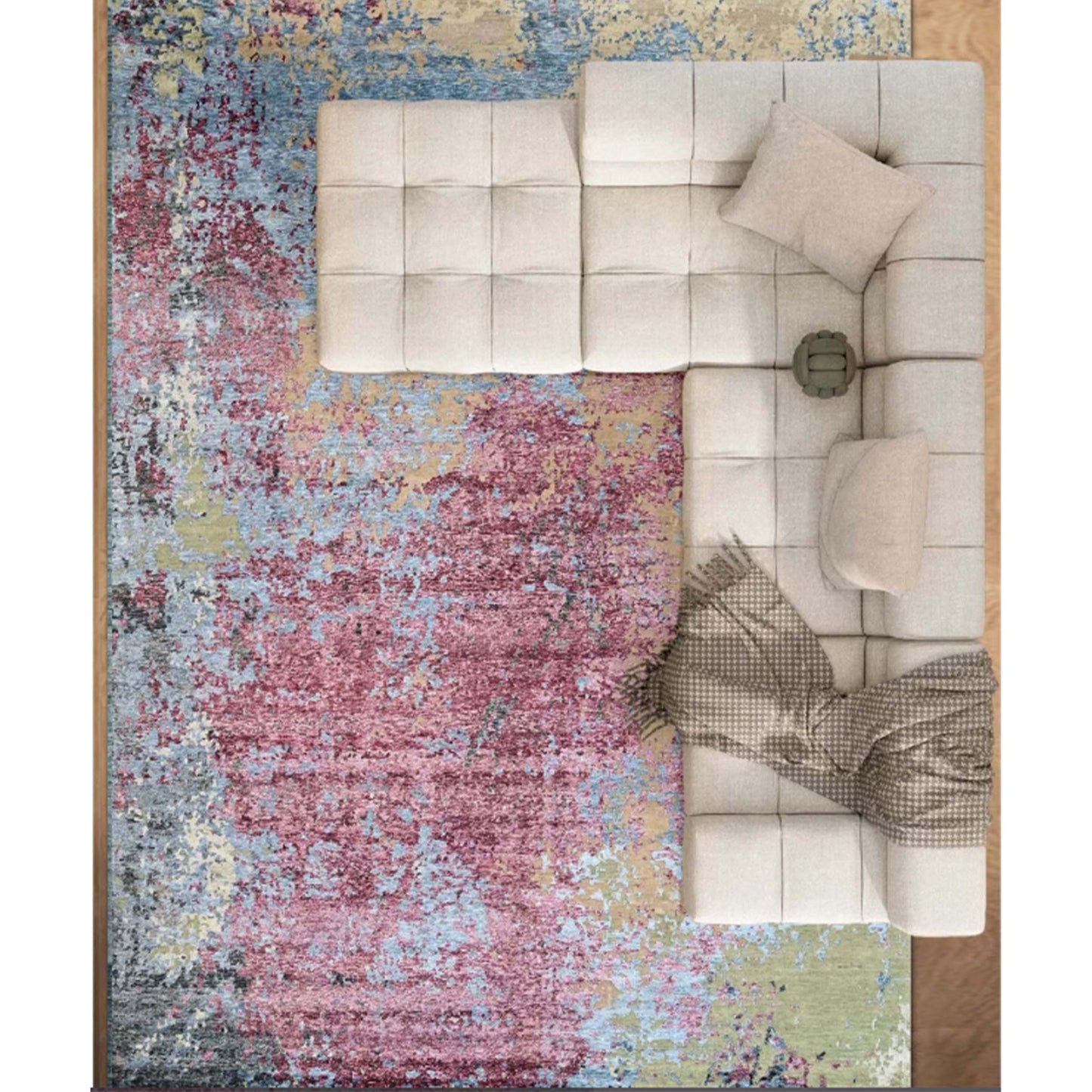 HIMALAYAN ART WINDSOM 62BRD BEIGE / LILAC