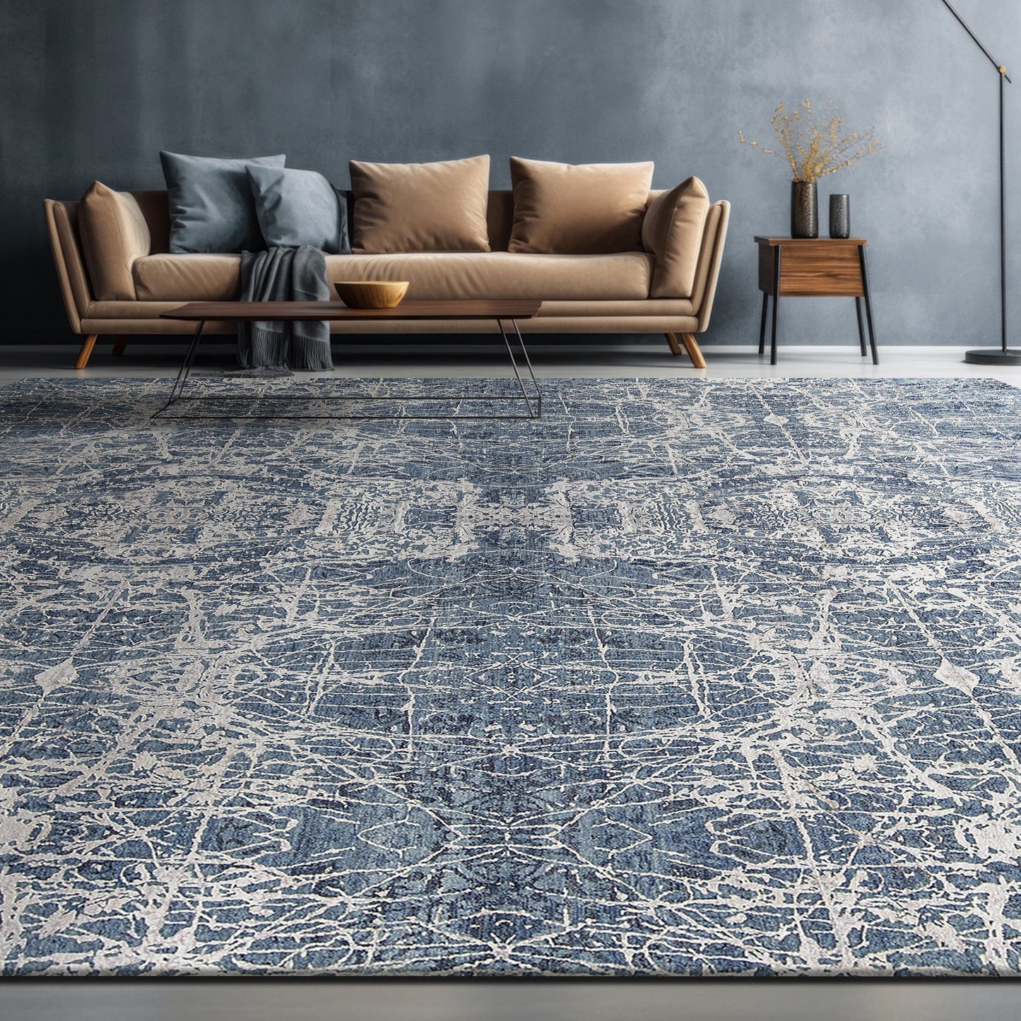 HIMALAYAN ART WINDSOM B1305 DARK BLUE / SILVER
