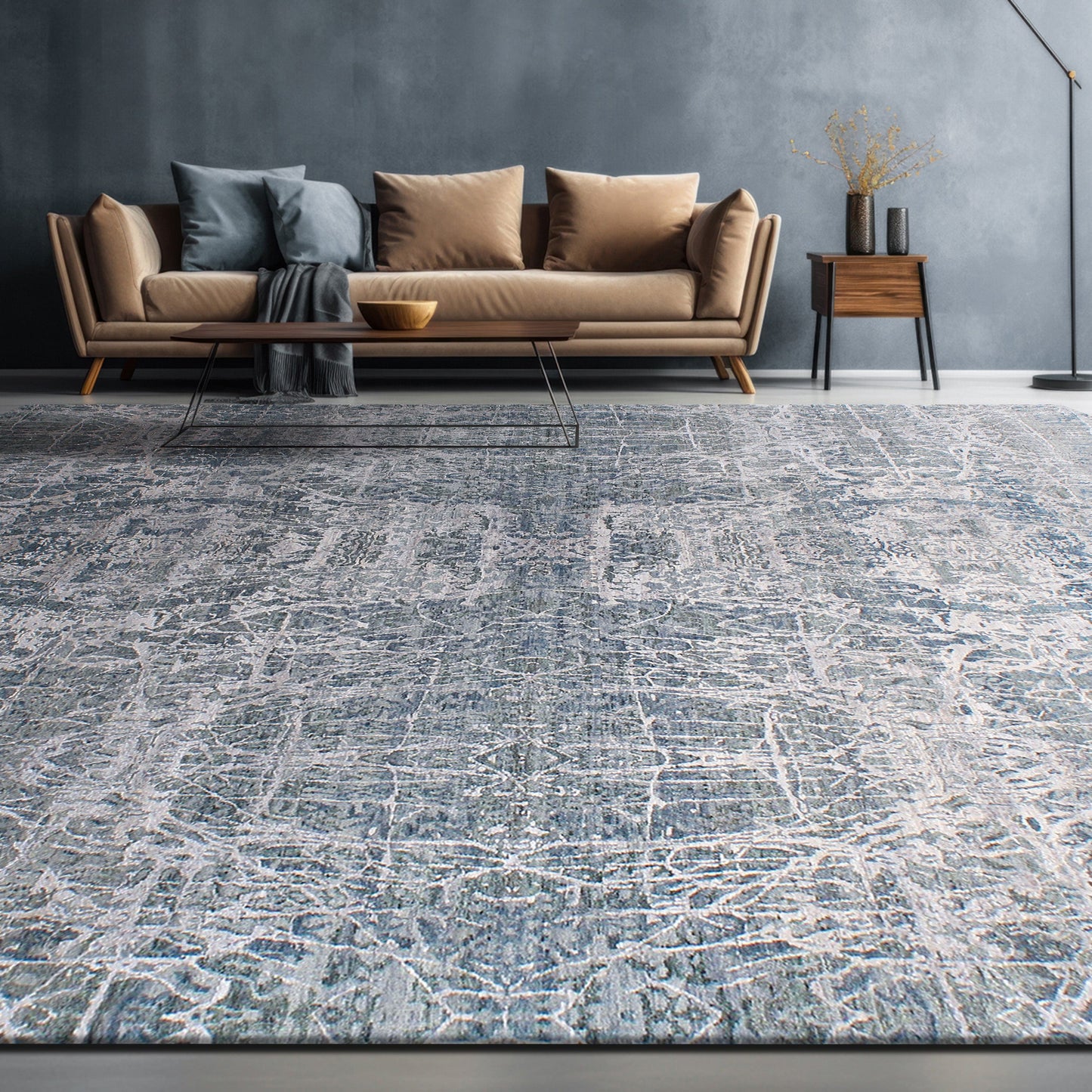 HIMALAYAN ART WINDSOM B1305 BLUE / SILVER