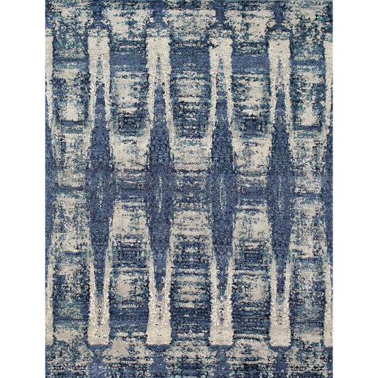 HIMALAYAN ART WINDSOM B1311 NAVY / SILVER 13'8" X 20'