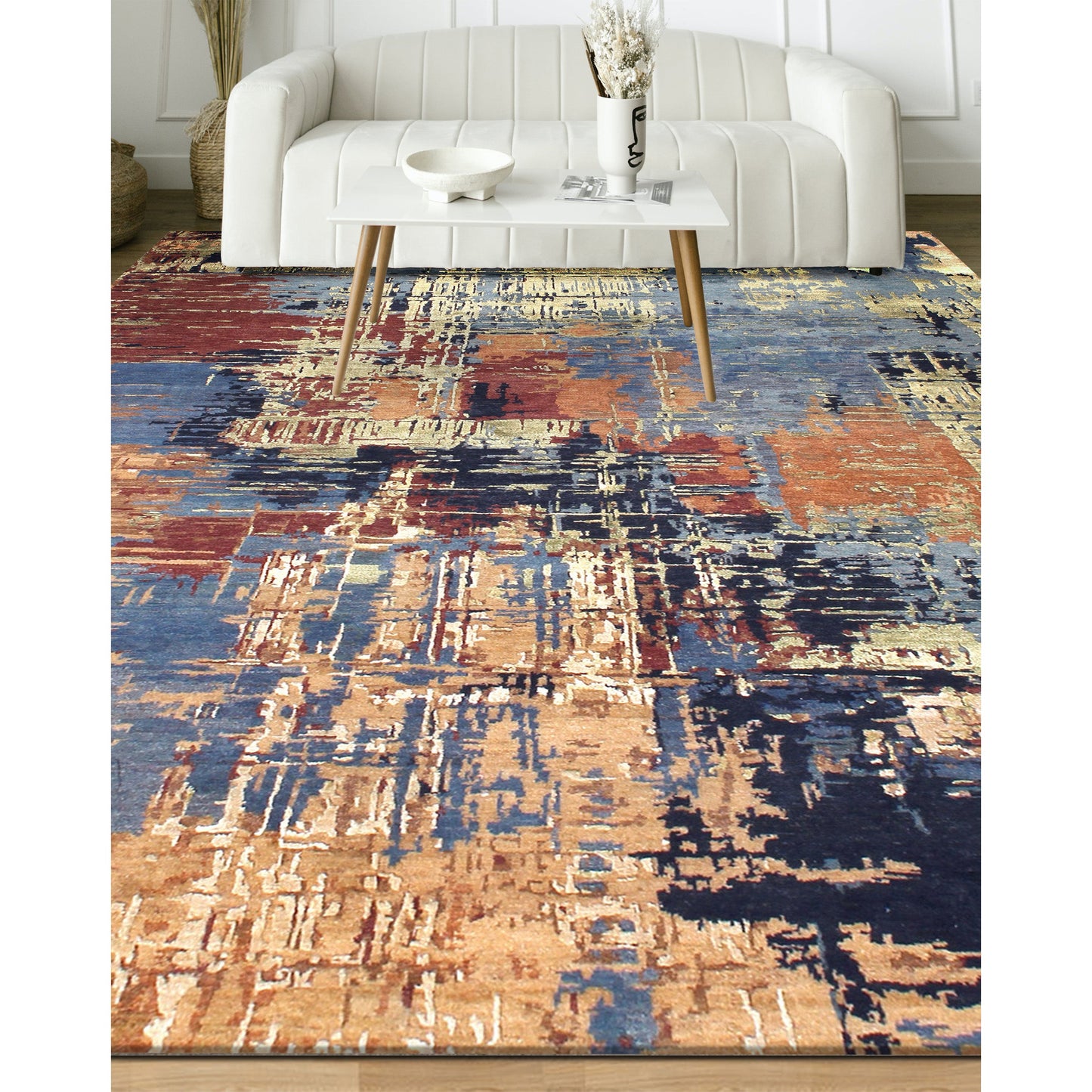 HIMALAYAN ART WINDSOM B1606 BLUE / GOLD