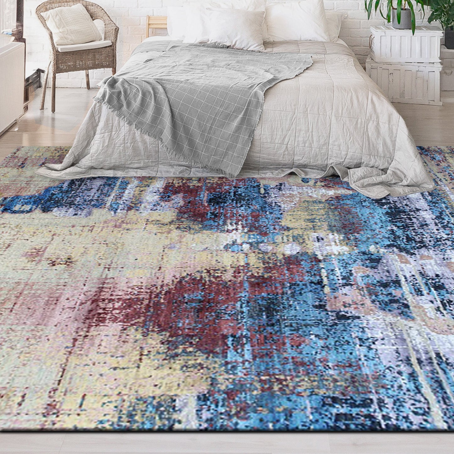 HIMALAYAN ART WINDSOM B1621 BLUE / MULTI