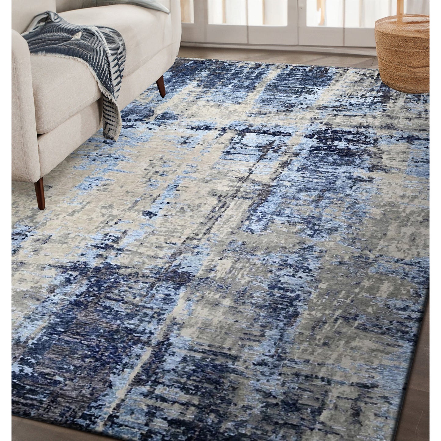 HIMALAYAN ART WINDSOM BC007 GREY / BLUE