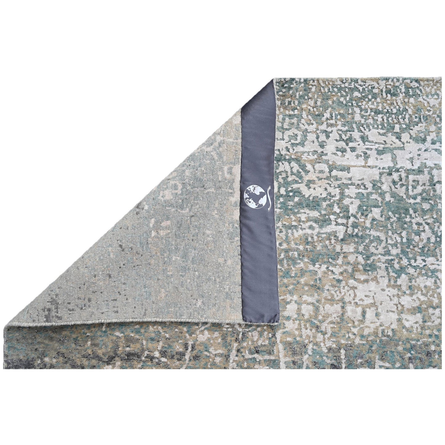 HIMALAYAN ART WINDSOM BC016 TURQUOISE / GREY