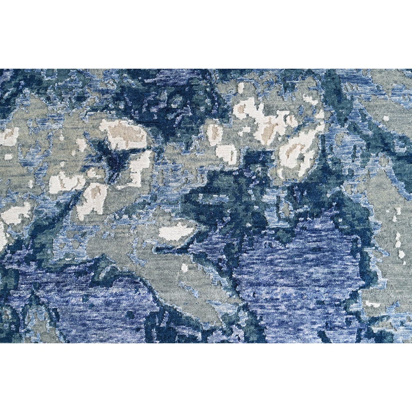HIMALAYAN ART WINDSOM BC039 BLUE / IVORY