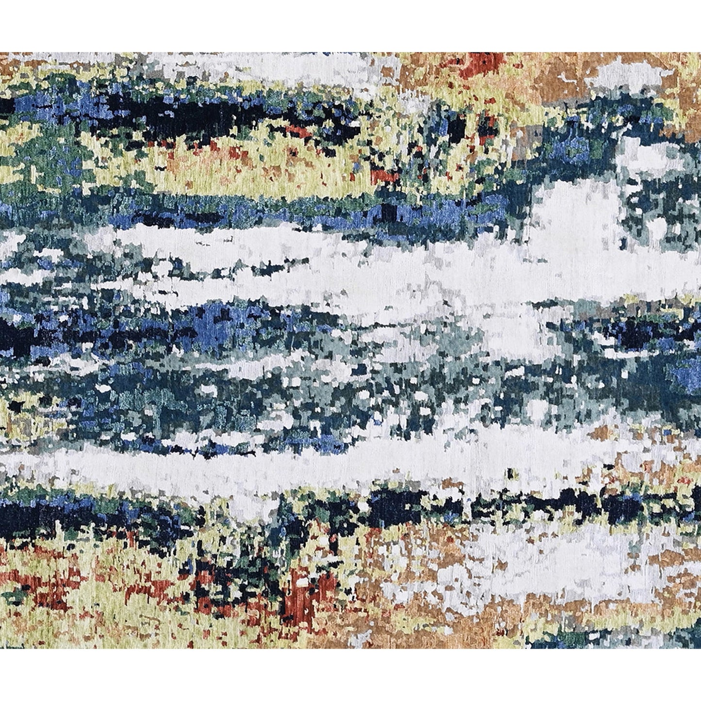 HIMALAYAN ART WINDSOM BC046 BLUE / RUST
