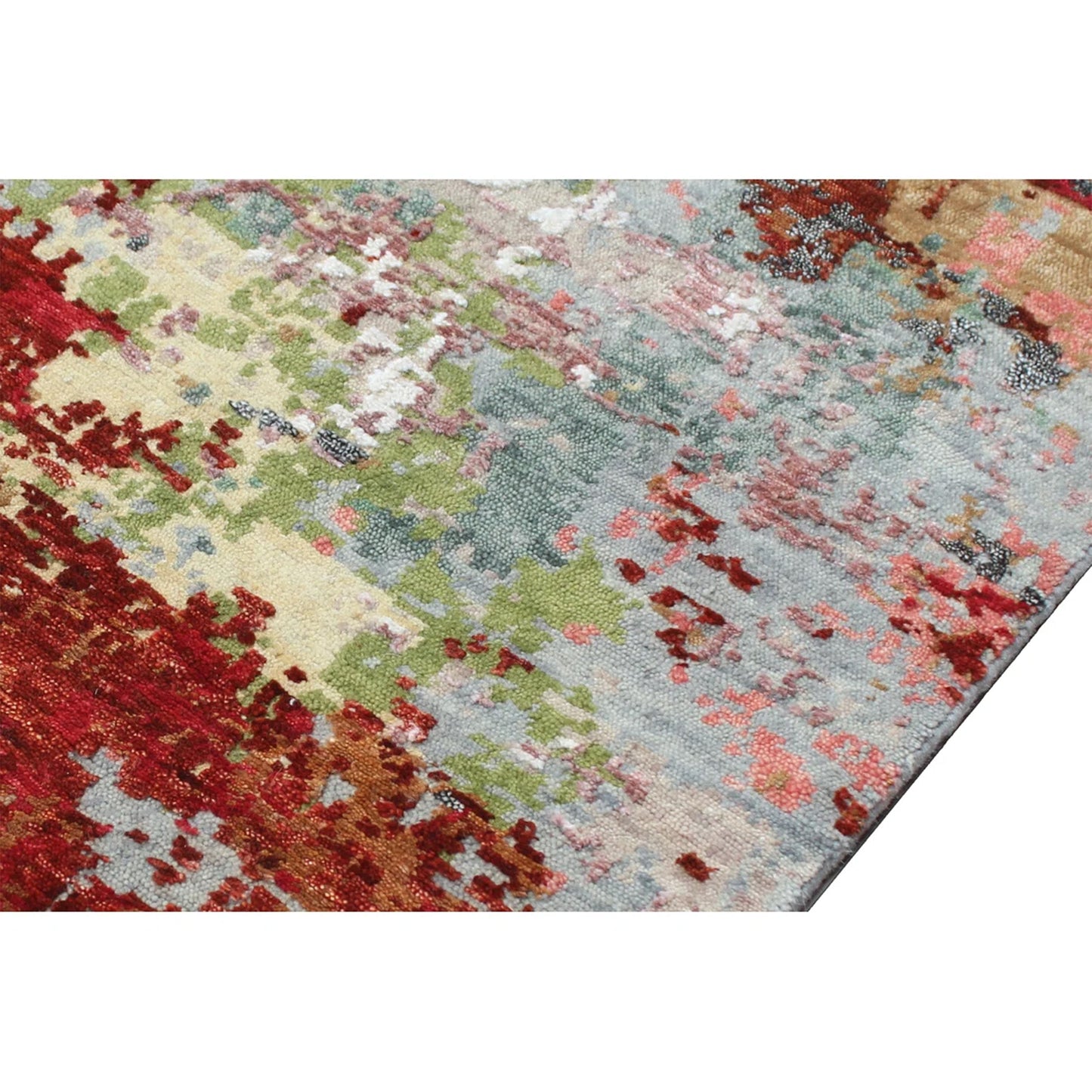 HIMALAYAN ART WINDSOM BC084 MULTI / RED