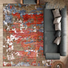 HIMALAYAN ART WINDSOM BRN14 BEIGE / RED