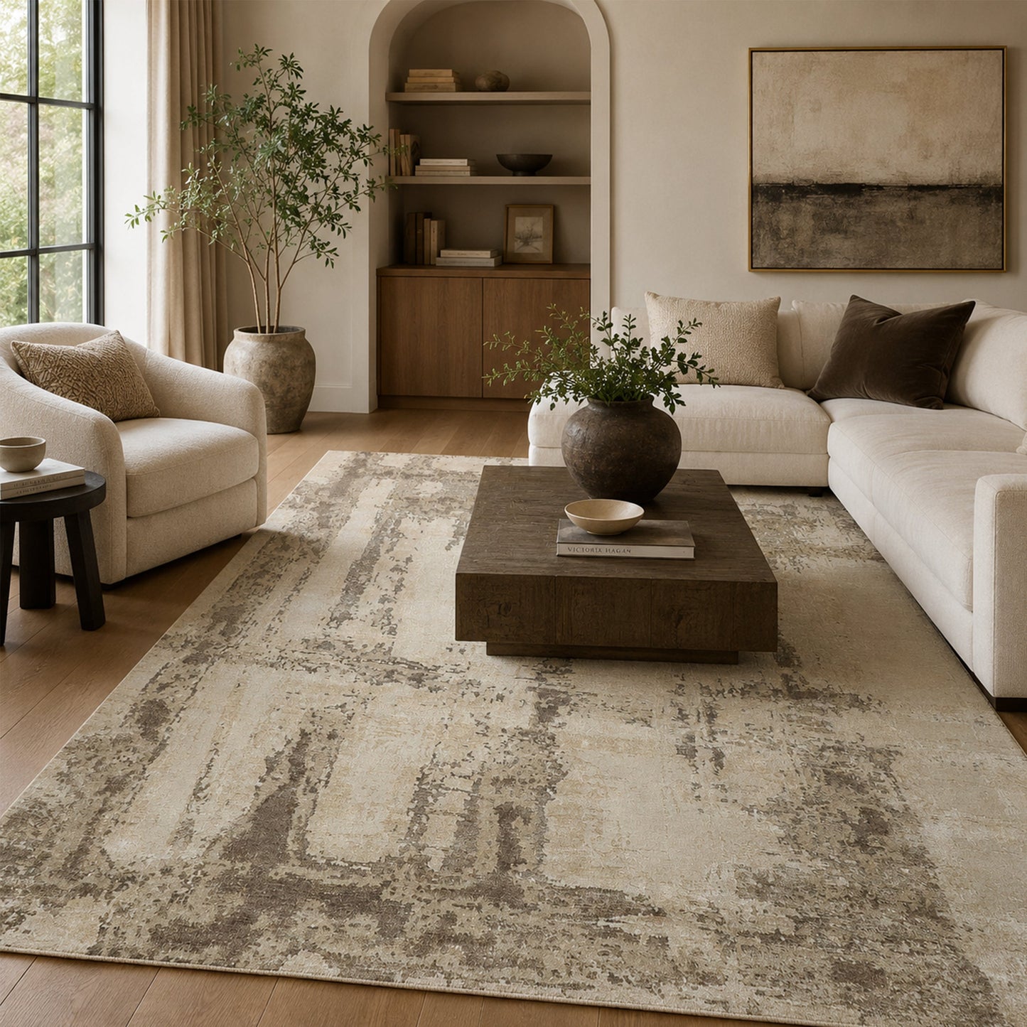 HIMALAYAN ART WINDSOM D1940 IVORY / BEIGE