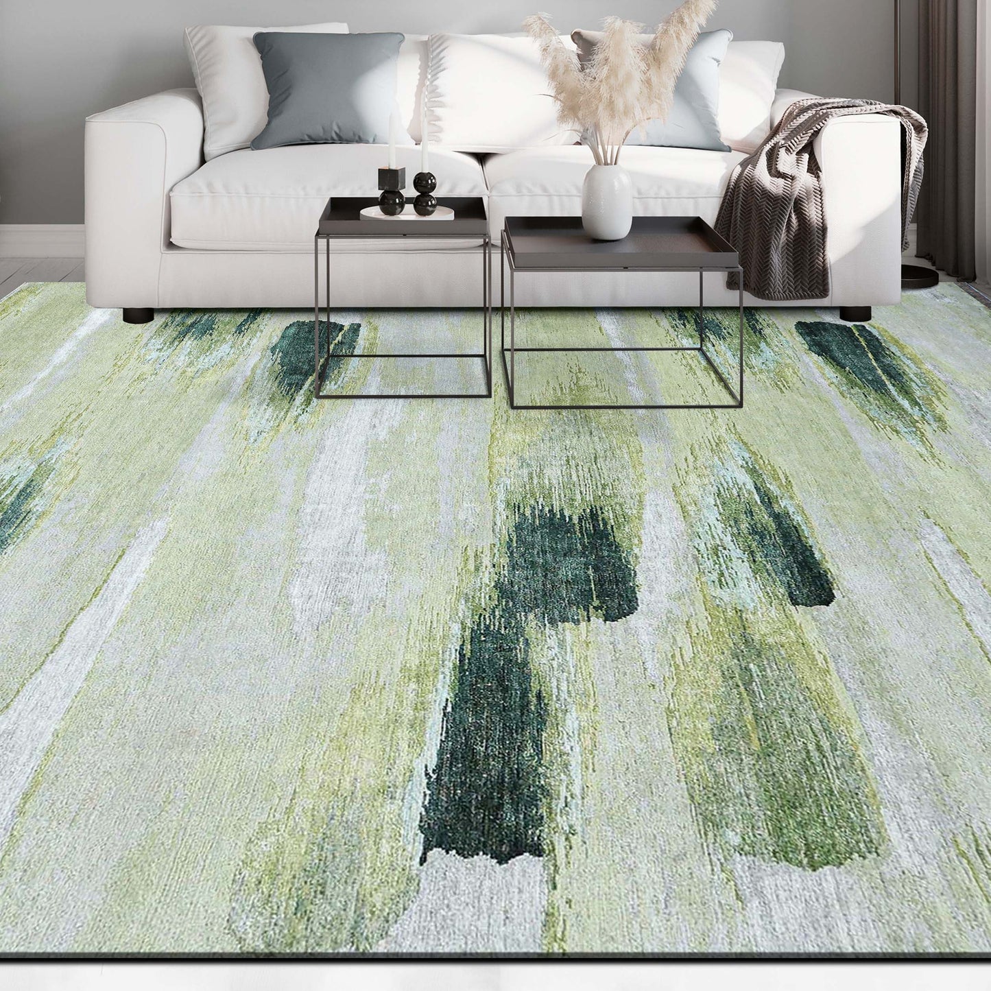 HIMALAYAN ART WINDSOM D1963 CULLEN LIGHT GREY / GREEN