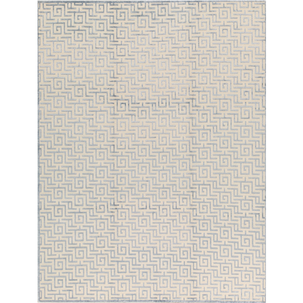 HIMALAYAN ART WINDSOM MAT1L IVORY / BLUE