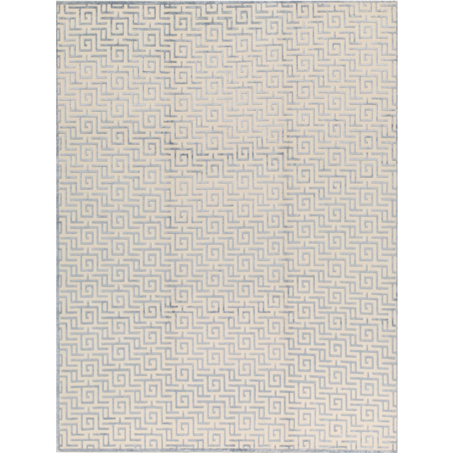 HIMALAYAN ART WINDSOM MAT1L IVORY / BLUE
