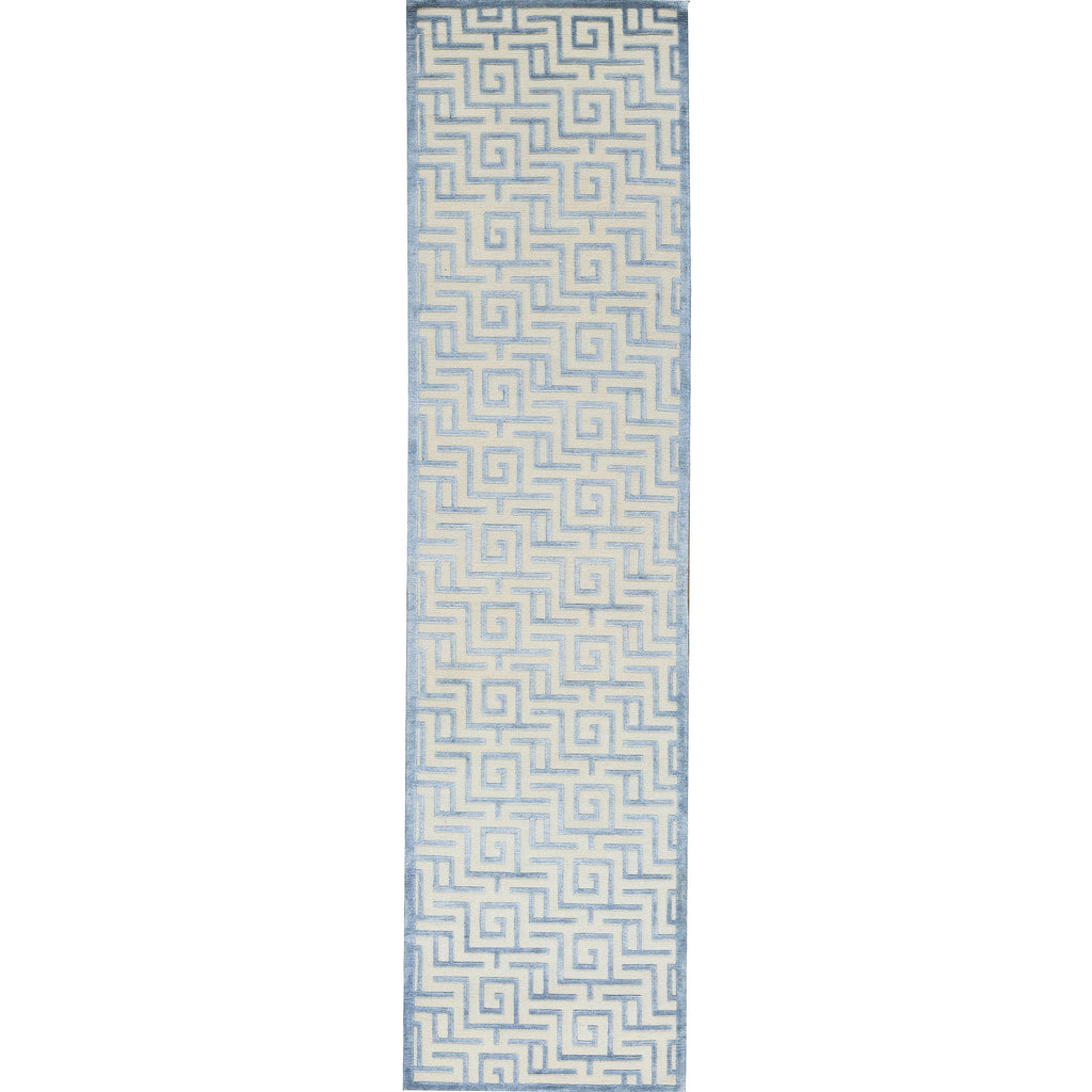 HIMALAYAN ART WINDSOM MAT1L IVORY / BLUE