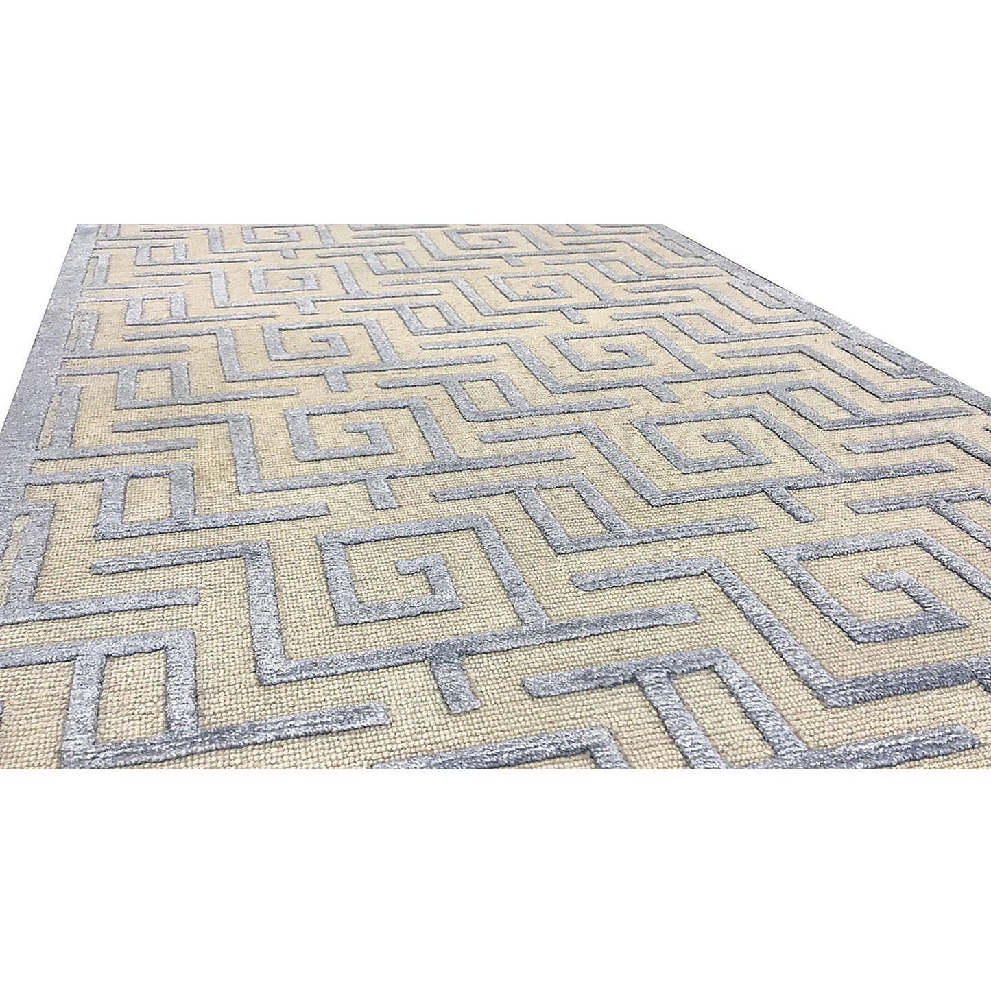 HIMALAYAN ART WINDSOM MAT1L IVORY / BLUE