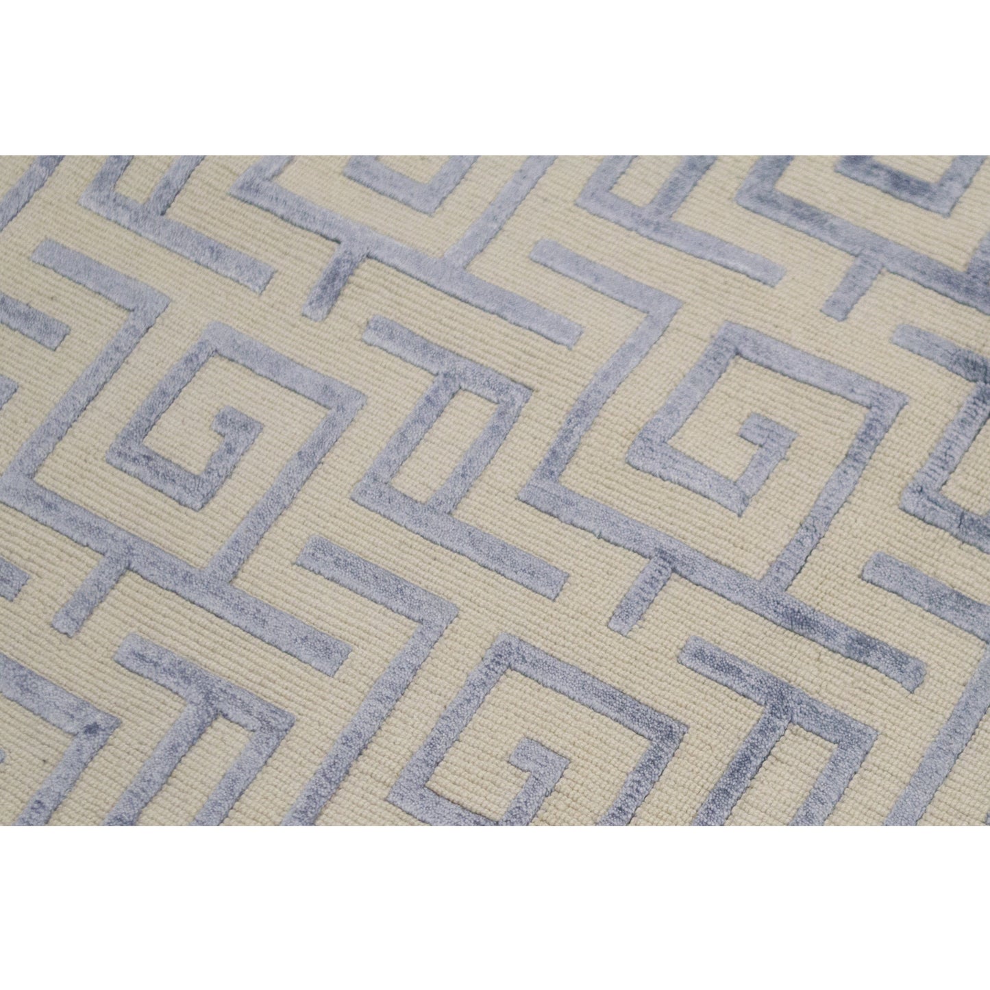 HIMALAYAN ART WINDSOM MAT1L IVORY / BLUE