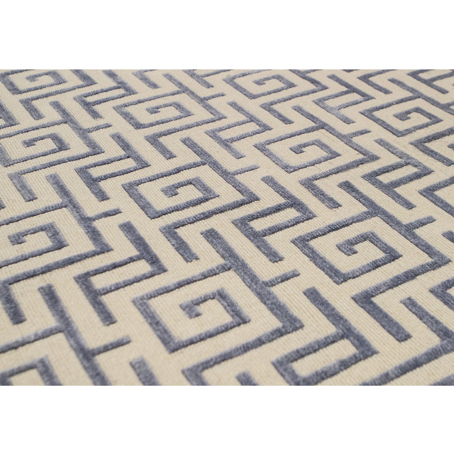 HIMALAYAN ART WINDSOM MAT1L IVORY / BLUE