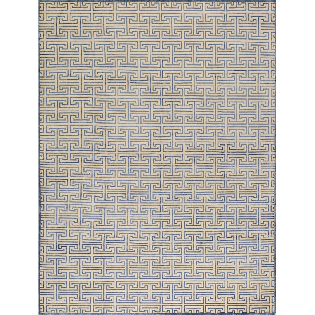 HIMALAYAN ART WINDSOM MAT2C IVORY / BLUE