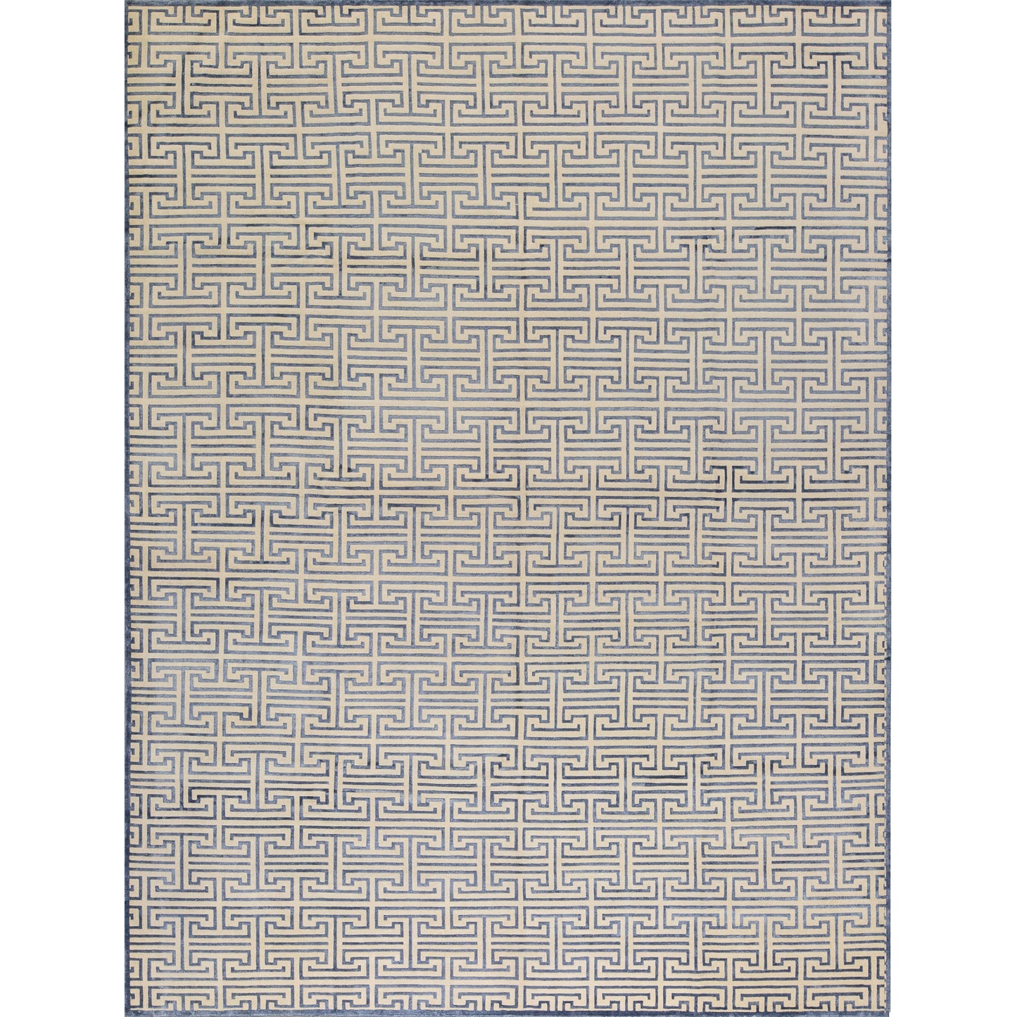 HIMALAYAN ART WINDSOM MAT2C IVORY / BLUE