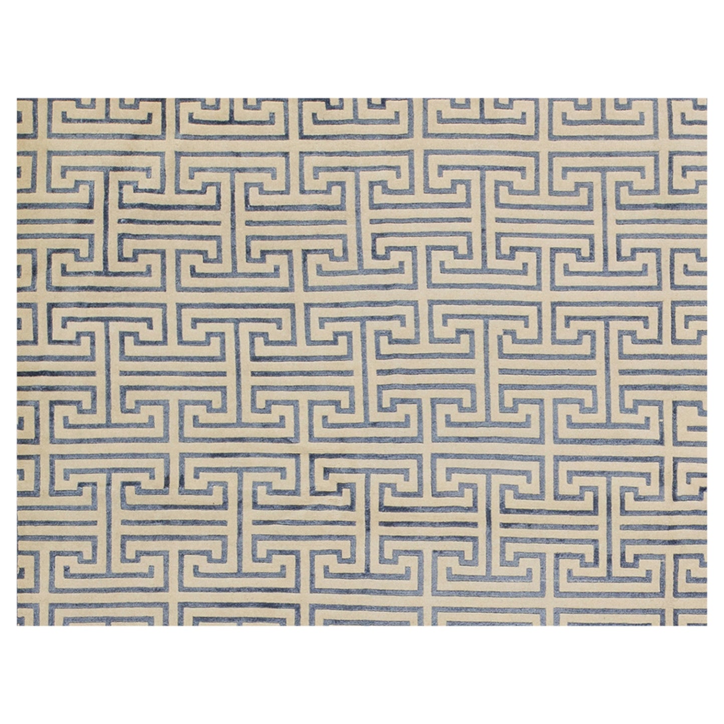 HIMALAYAN ART WINDSOM MAT2C IVORY / BLUE