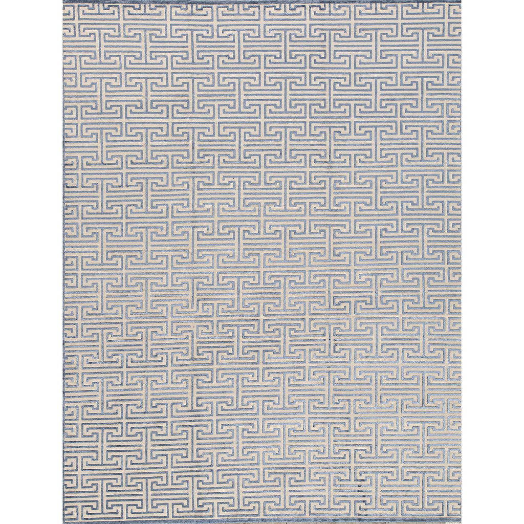 HIMALAYAN ART WINDSOM MAT2L MATRIX IVORY / BLUE