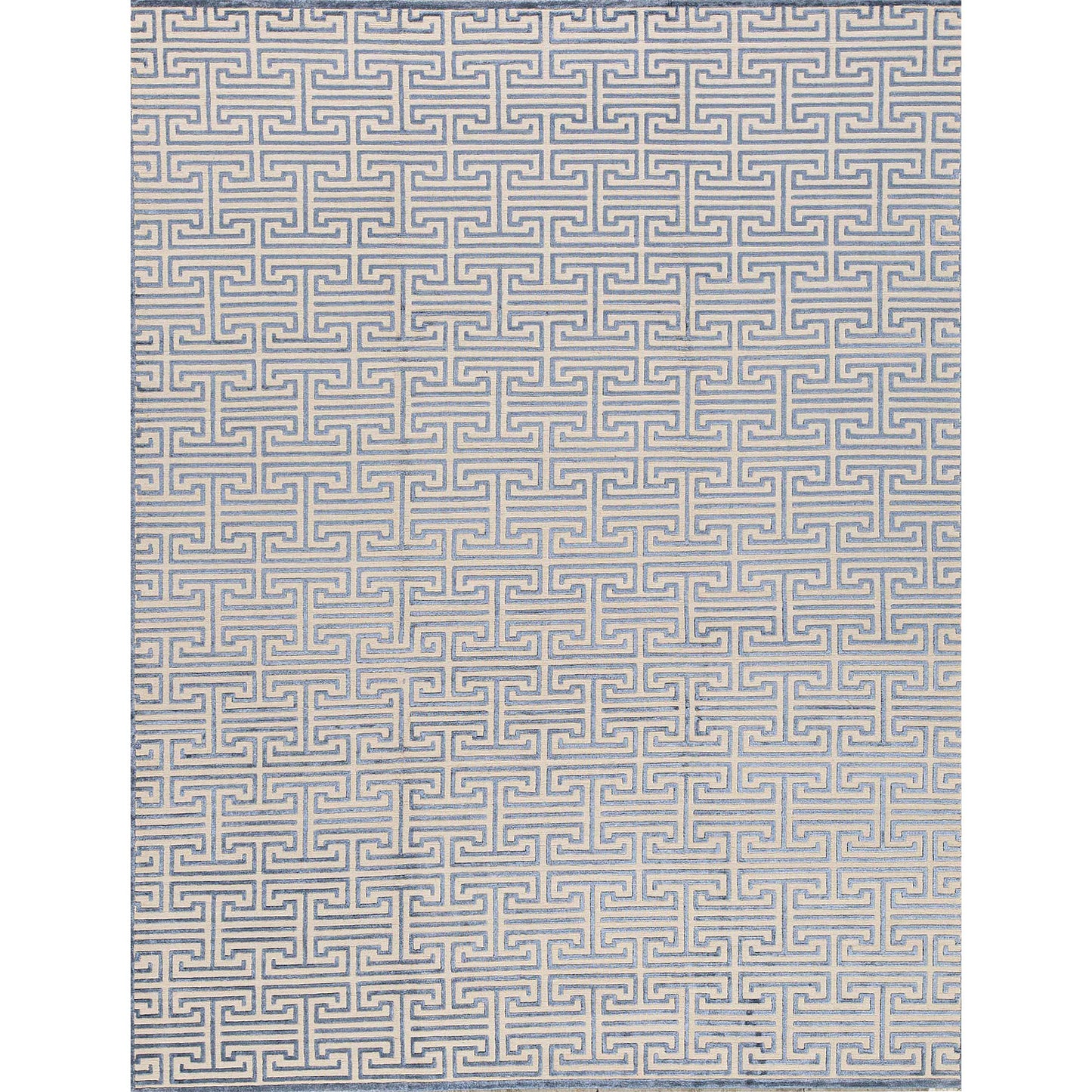 HIMALAYAN ART WINDSOM MAT2L MATRIX IVORY / BLUE