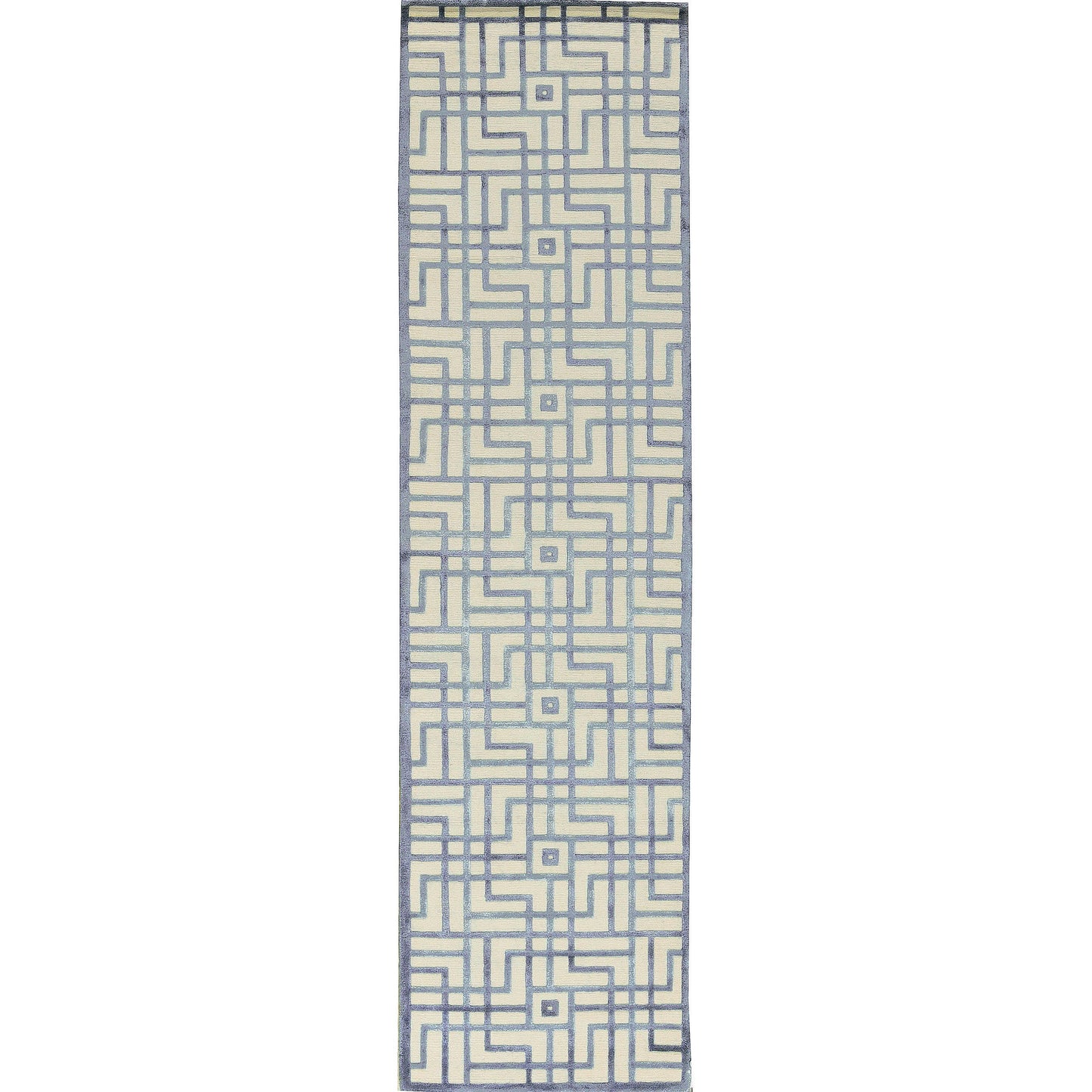 HIMALAYAN ART WINDSOM MAT3L IVORY / BLUE