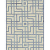 HIMALAYAN ART WINDSOM MAT3L IVORY / BLUE