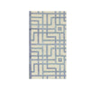 HIMALAYAN ART WINDSOM MAT3L IVORY / BLUE