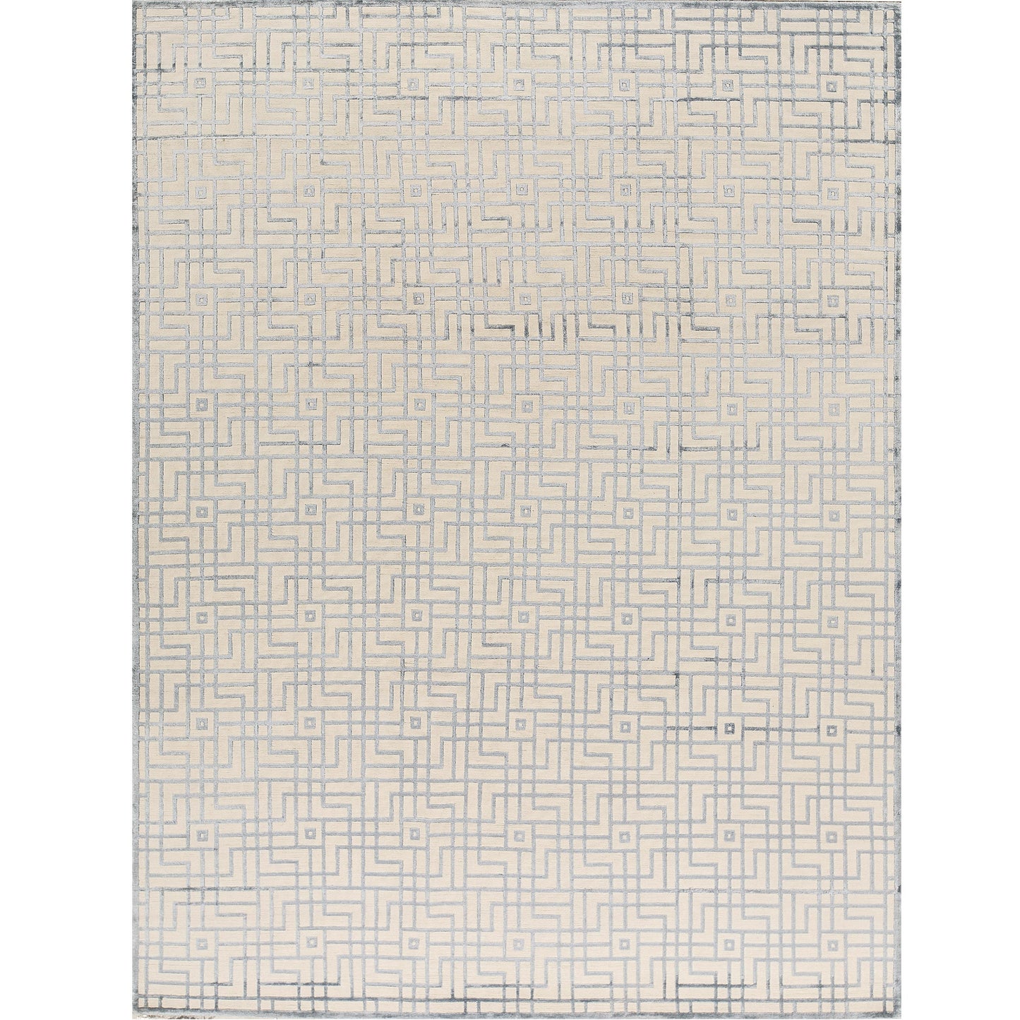 HIMALAYAN ART WINDSOM MAT3L LIGHT BLUE / IVORY