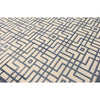 HIMALAYAN ART WINDSOM MAT3L LIGHT BLUE / IVORY