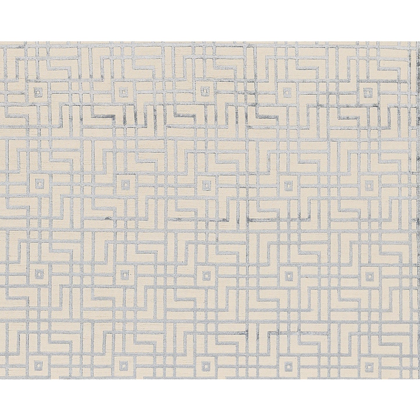 HIMALAYAN ART WINDSOM MAT3L LIGHT BLUE / IVORY