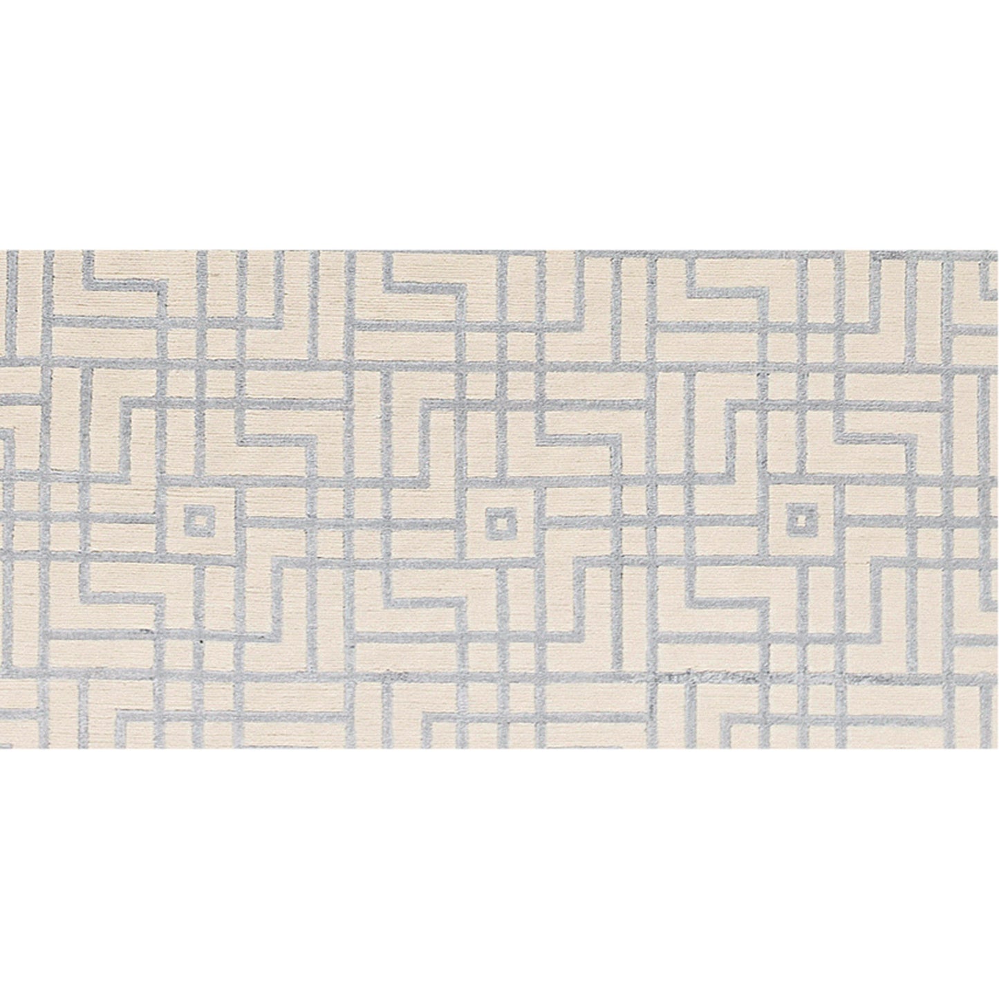 HIMALAYAN ART WINDSOM MAT3L LIGHT BLUE / IVORY