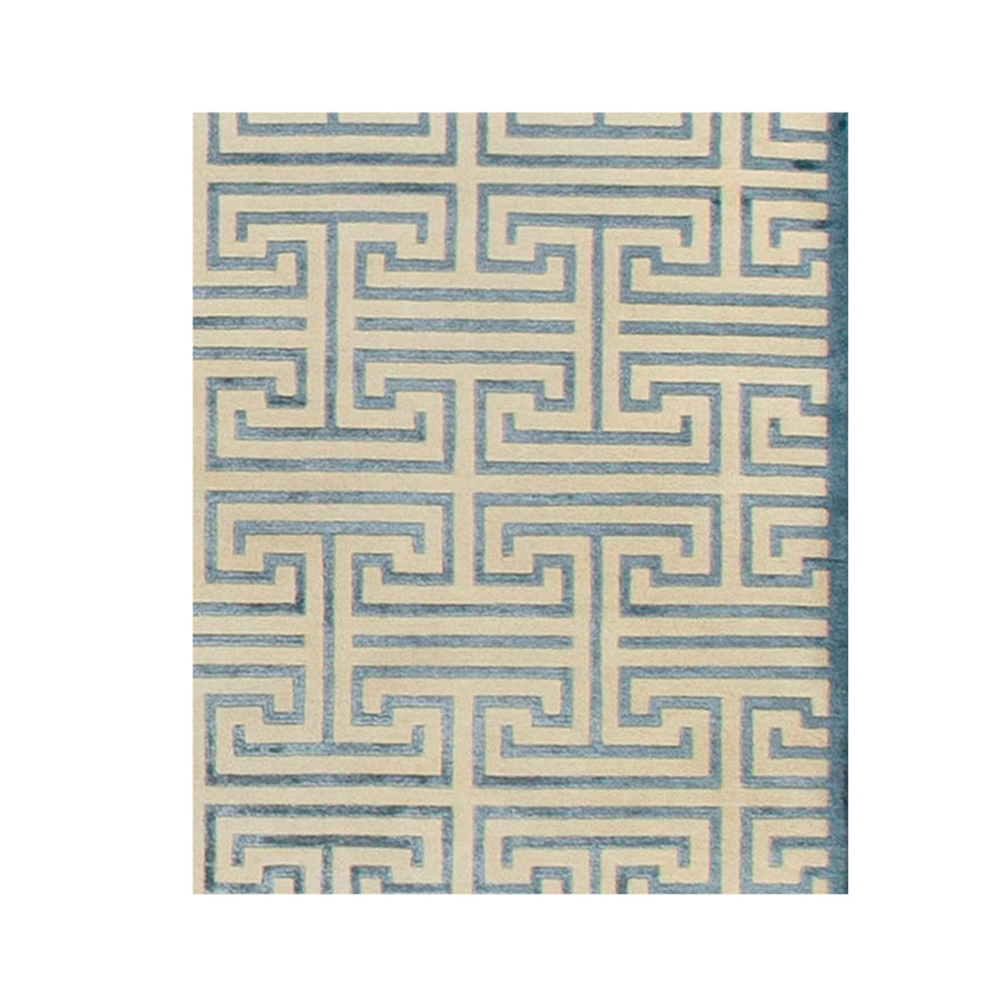 HIMALAYAN ART WINDSOM MAT4C IVORY / BLUE