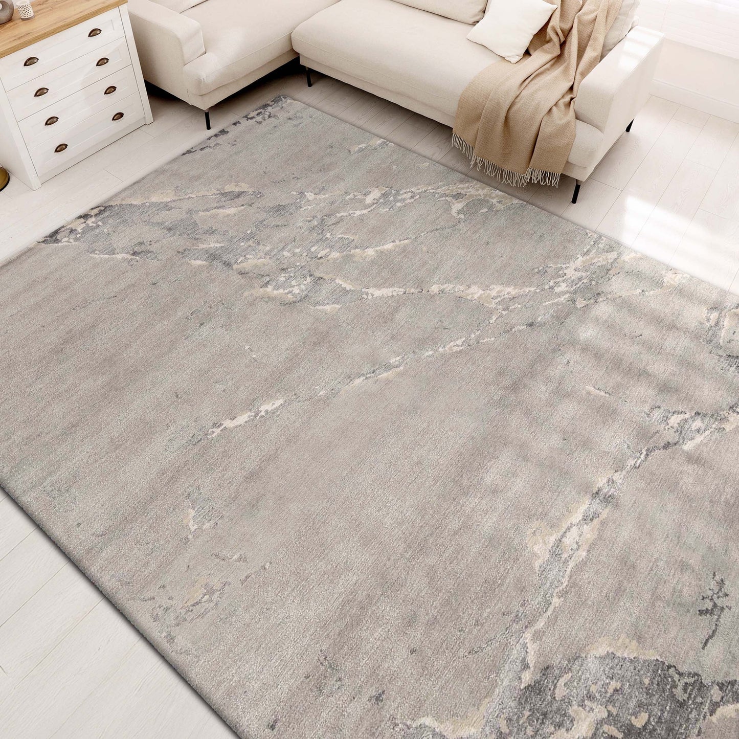 HIMALAYAN ART WINDSOM OC101 IVORY / GREY