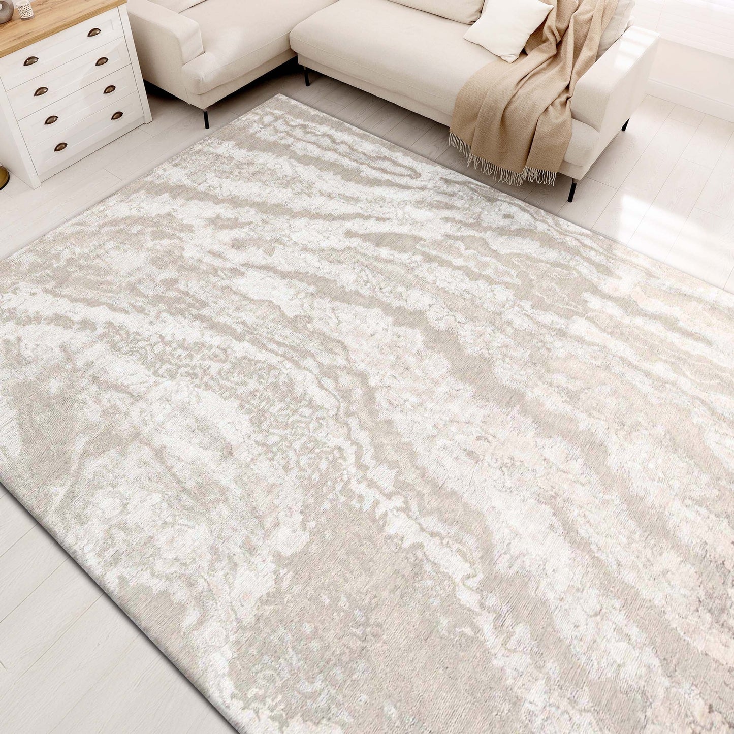 HIMALAYAN ART WINDSOM OC103 IVORY / LIGHT GREY