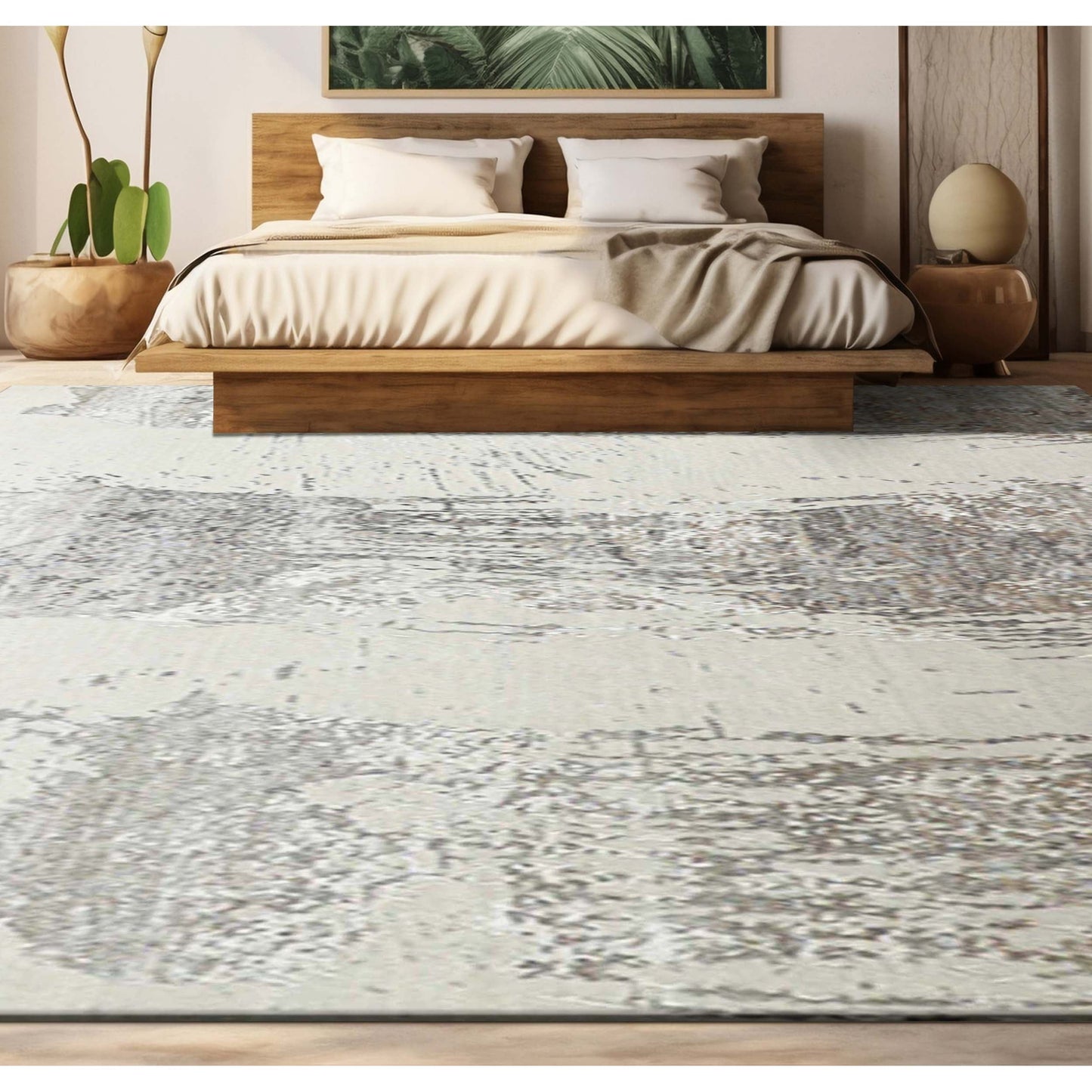 HIMALAYAN ART WINDSOM OC213 IVORY / LIGHT GREY