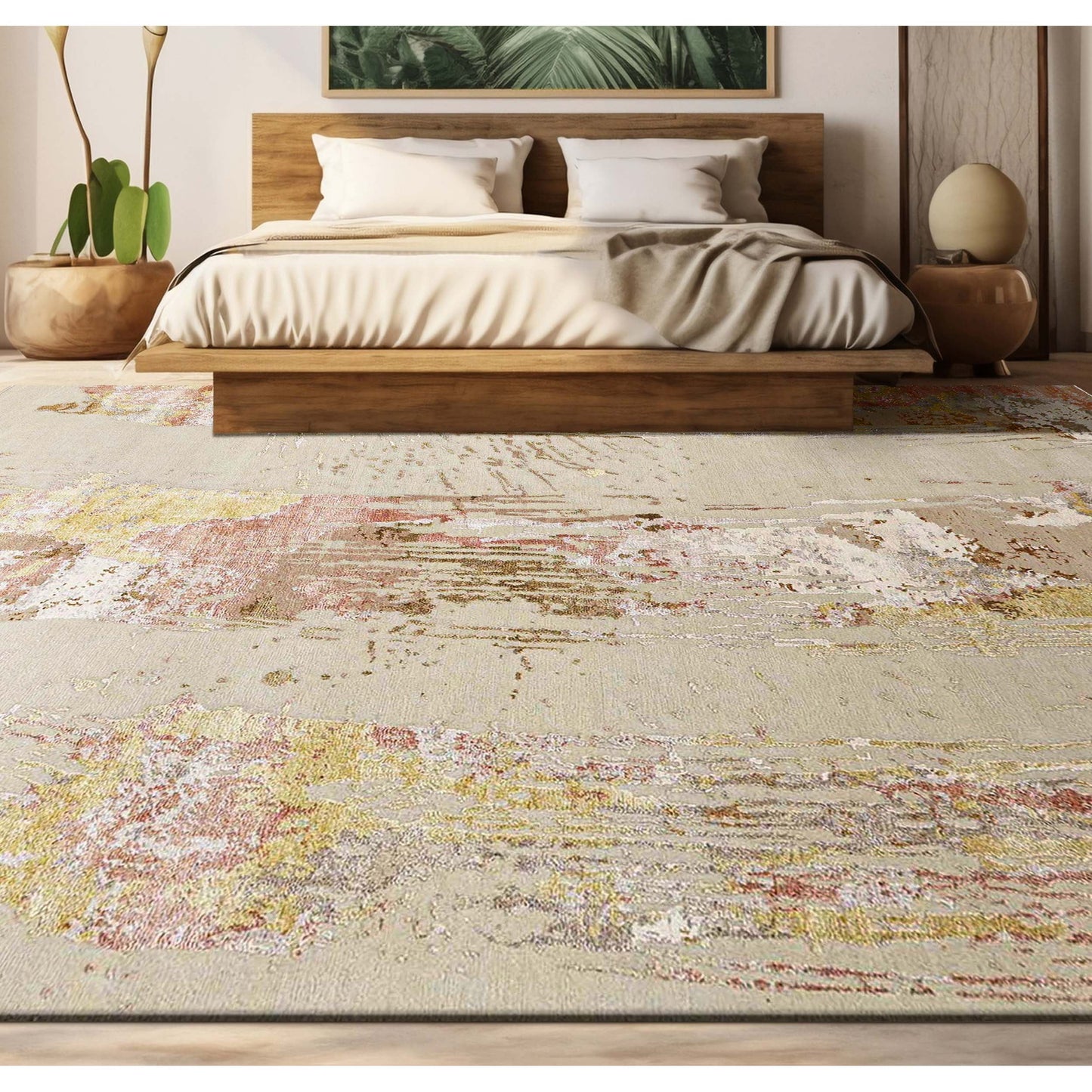 HIMALAYAN ART WINDSOM OC214 BEIGE / BROWN