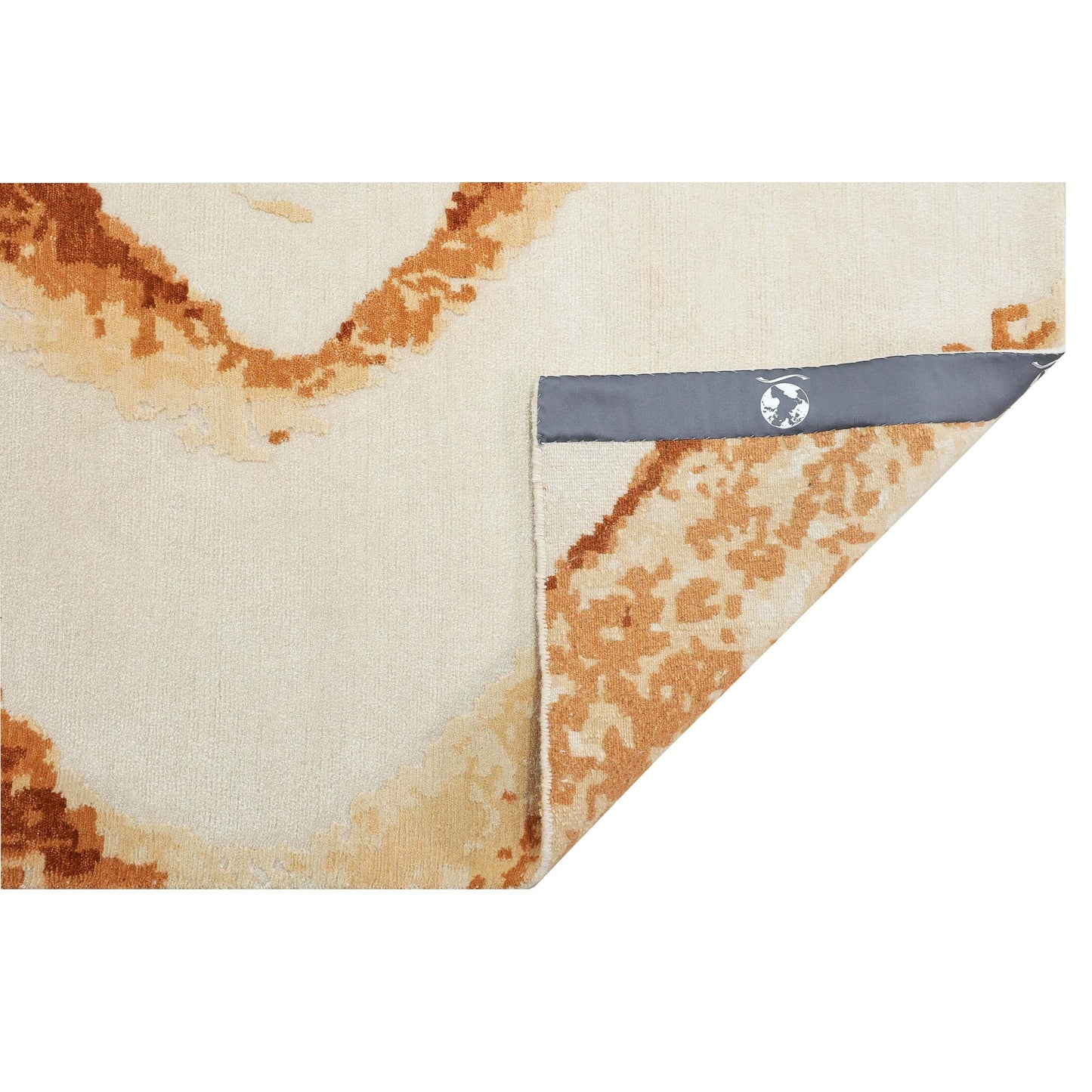 HIMALAYAN ART WINDSOM OC302 IVORY / ORANGE