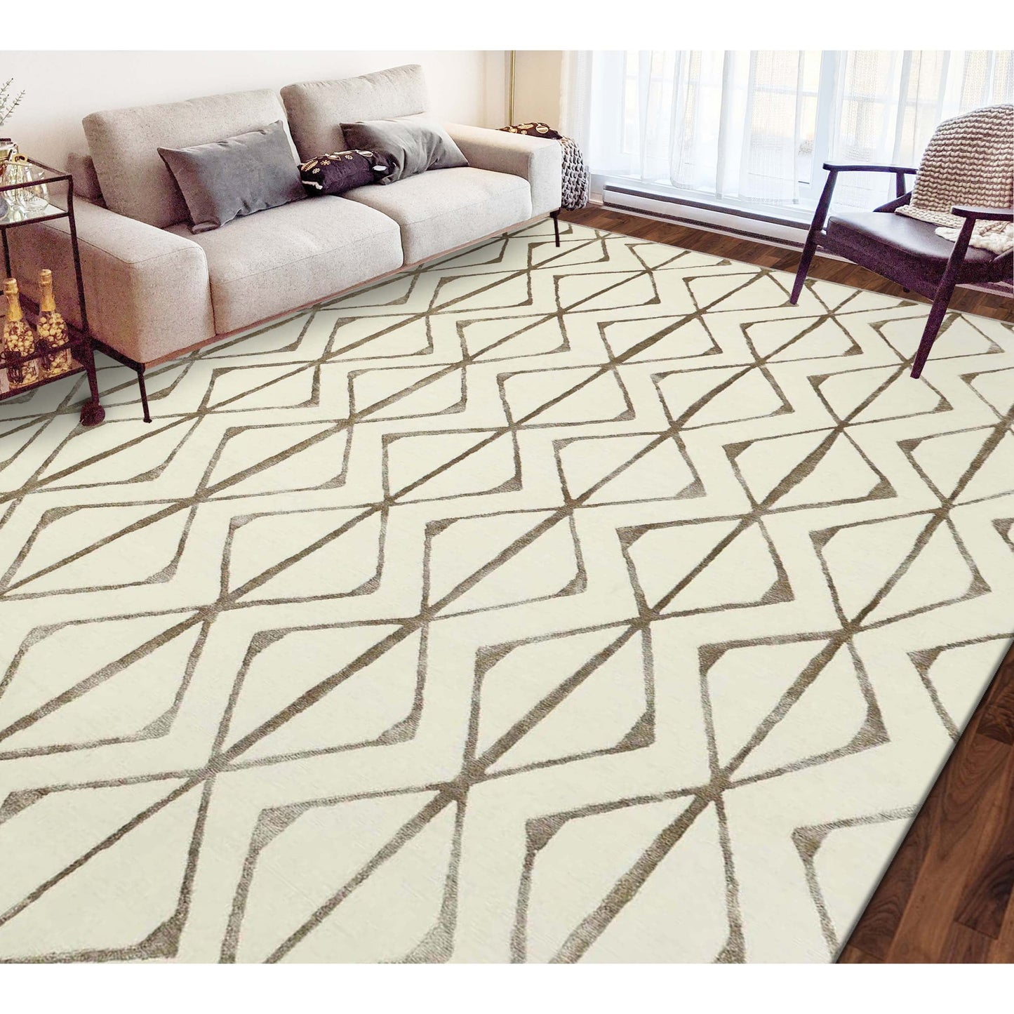 HIMALAYAN ART WINDSOM OC315 WHITE / TAUPE