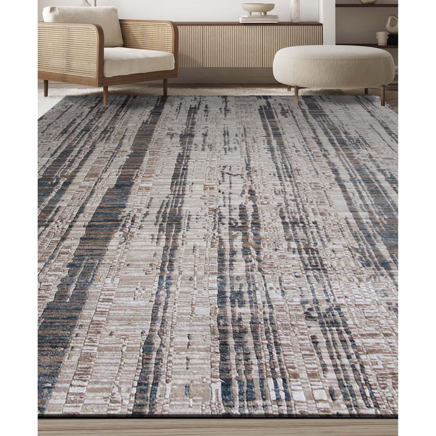 HIMALAYAN ART WINDSOM OT123 BEIGE / BLUE