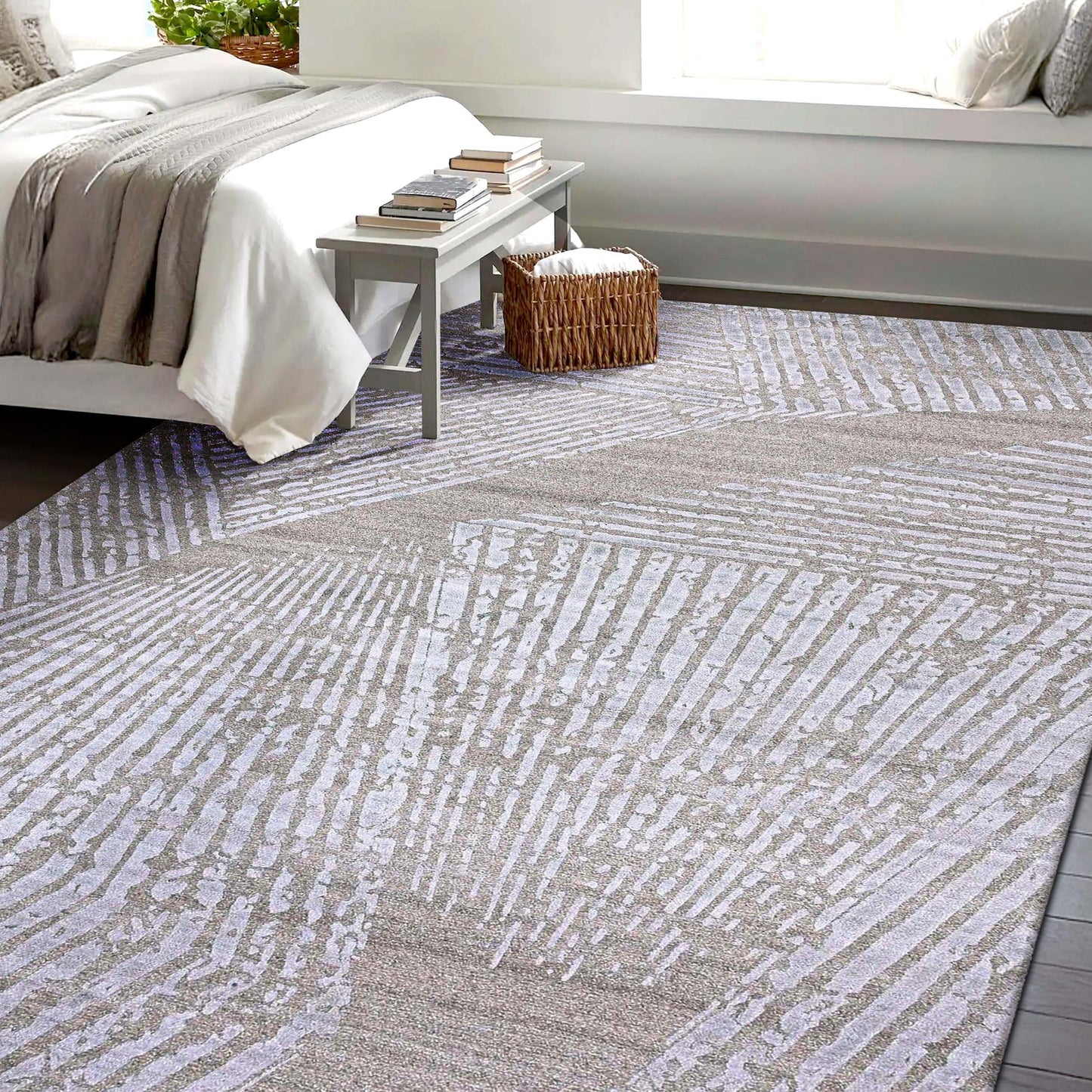 HIMALAYAN ART WINDSOM SP104 BEIGE / IVORY